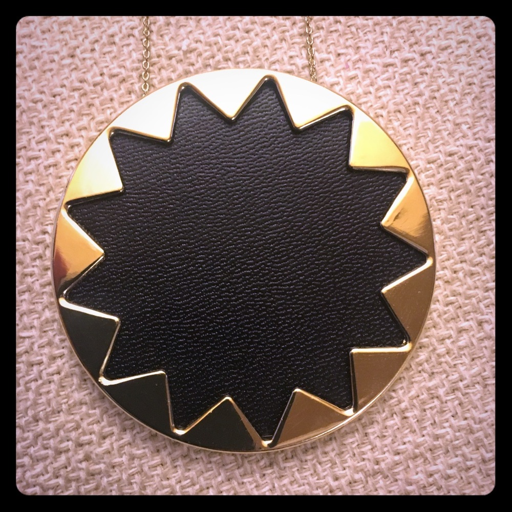House of Harlow Gold-plated Sunburst Necklace, 27”